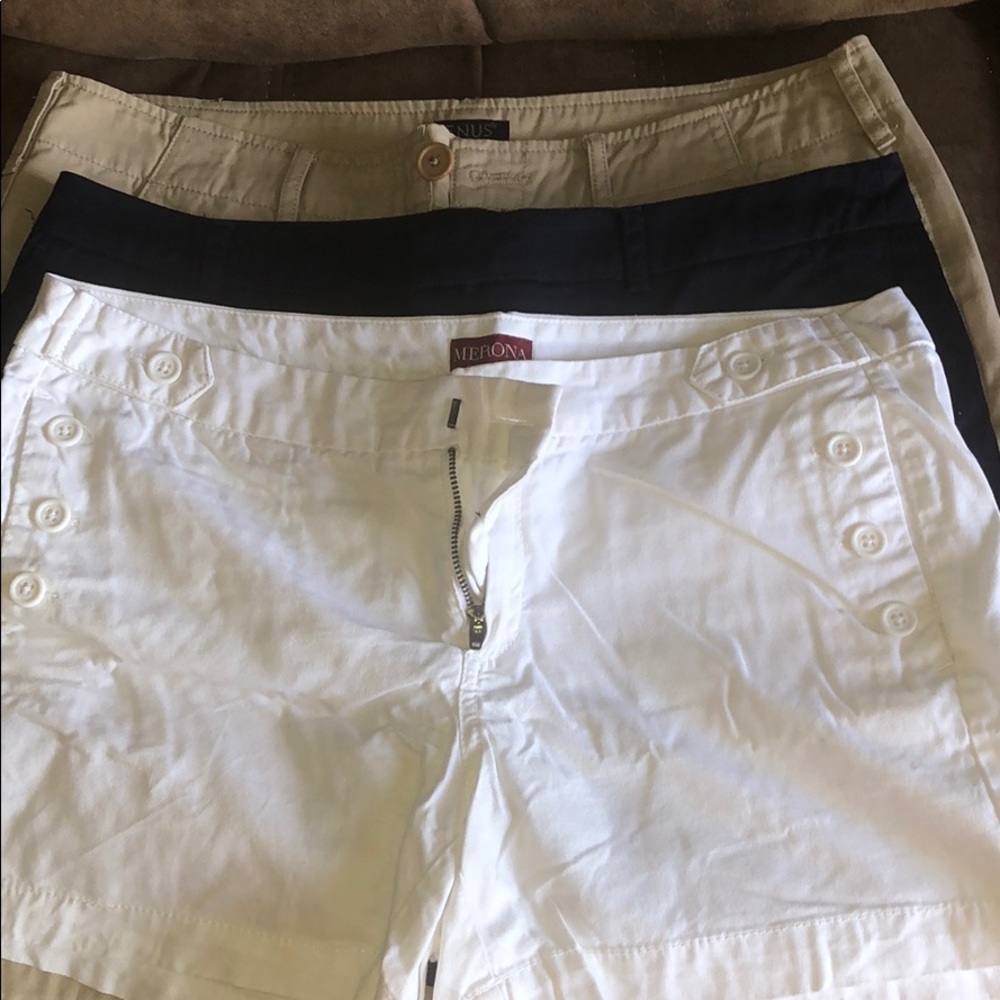 Dress shorts.